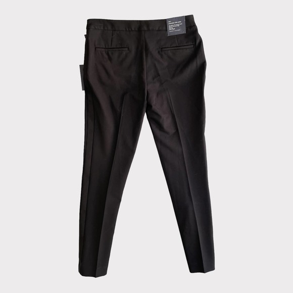 Tommy Hilfiger Size 2 Princeton Slim Ankle Pants Black NEW NWT - Picture 2 of 12